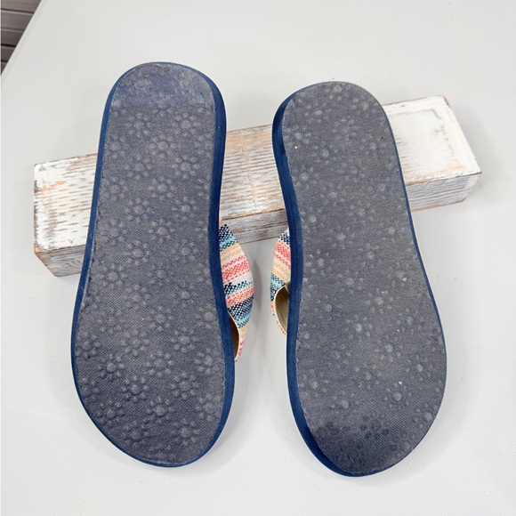 ROCKET DOG "Adios Stark" Women's Flip Flops with Striped Woven Straps-9 - Picture 6 of 6